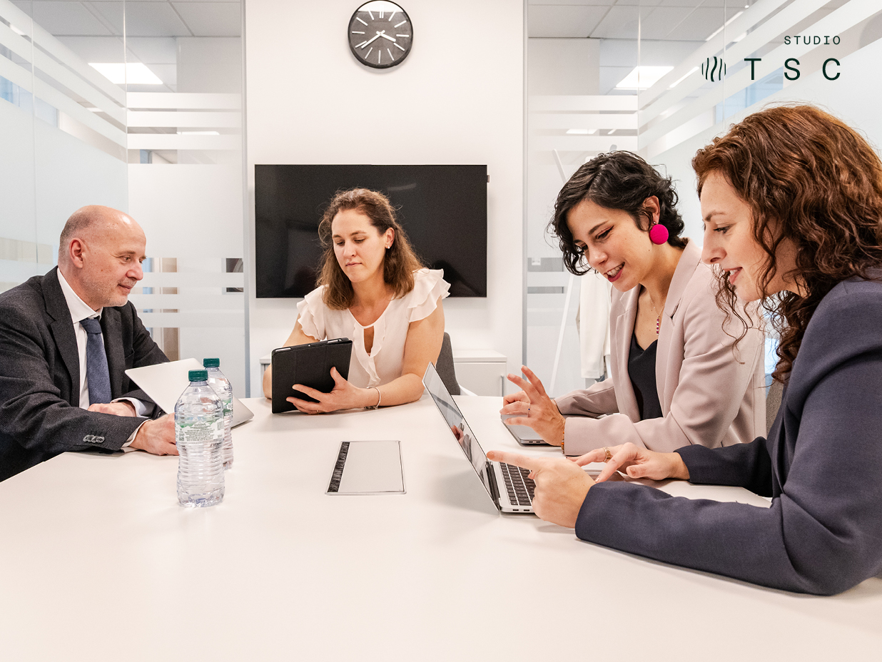riunione dello staff studio TSC
